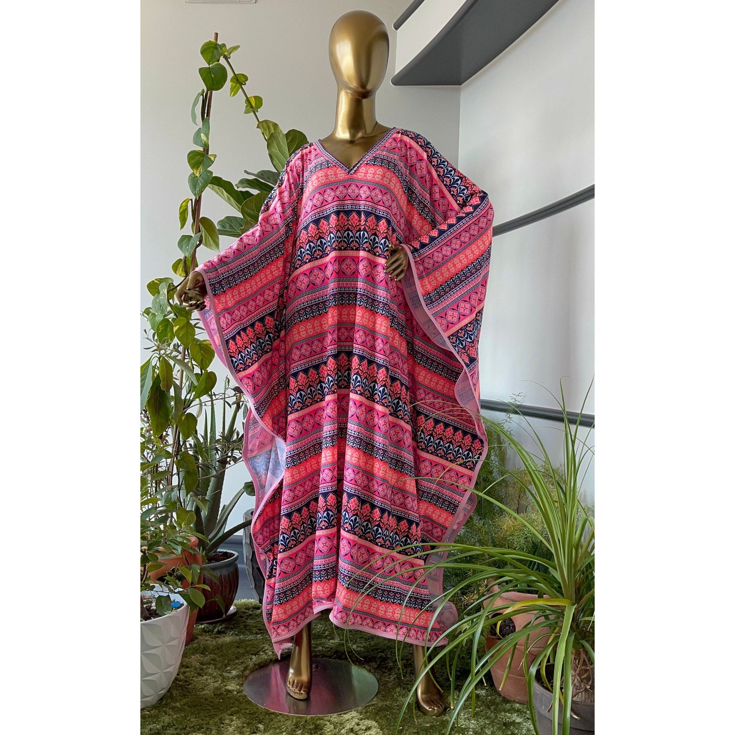 Tribal /Paisley KAFTAN (caftan)