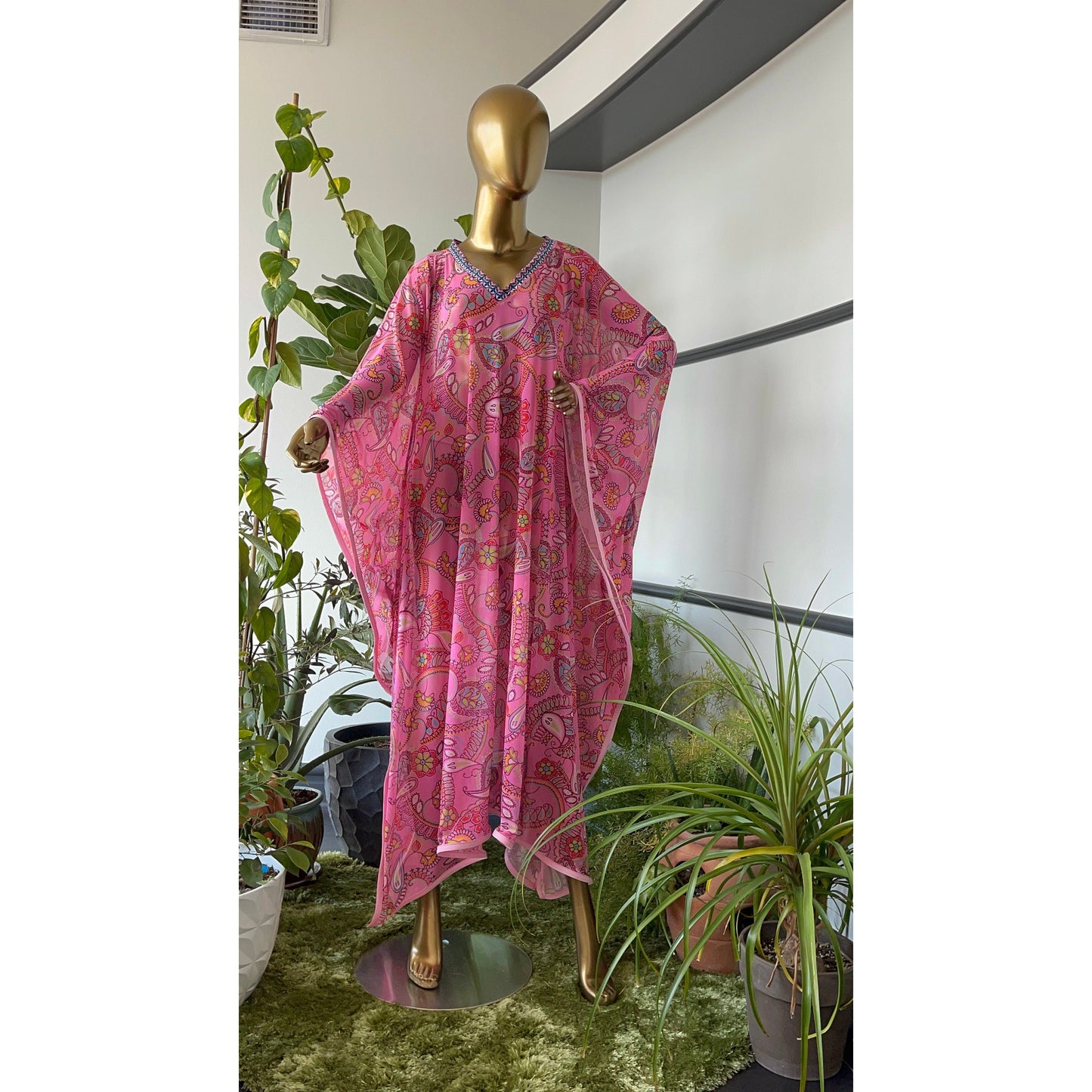 Tribal /Paisley KAFTAN (caftan)